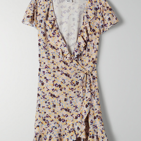 Sunday Best New Ruffle Wrap Dress - Picture 5 of 16